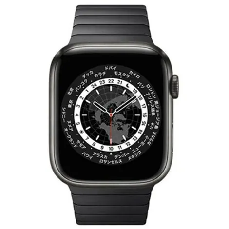 Apple Watch Edition Series 7 45mm GPS+Cellular チタニウムケース/スペースブラックリンクブレスレット
