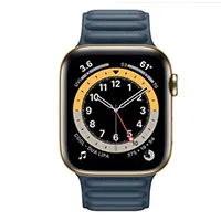 Apple Watch Series 6 44mm GPS+Cellular ステンレススチールケース/レザーループ
