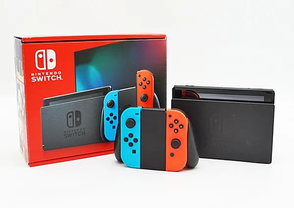 【買取】Nintendo Switch 有機ELモデル Joy-Con(L) ネオンブルー/(R) ネオンレッド  HADSKGAGL買取｜ネットオフ家電買取
