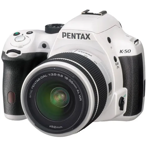 PENTAX K-50 レンズキット ホワイト