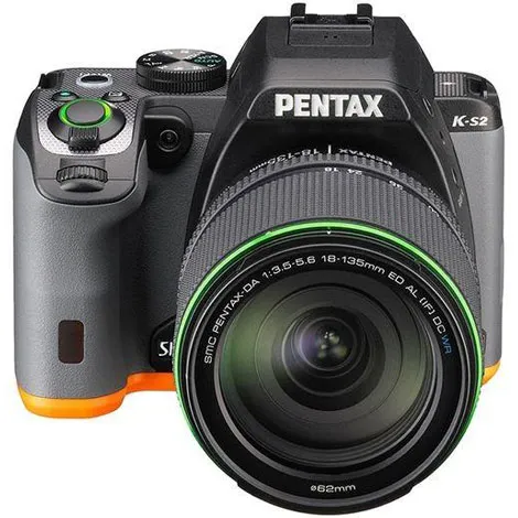 PENTAX K-S2 18-135WRキット ブラック×オレンジ