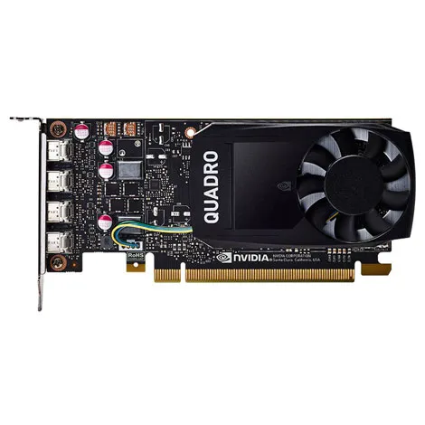 NVIDIA Quadro P1000 プロ向けビデオカード [PCI-EXPRESSx16 / 4GB GDDR5 EQP1000-4GER
