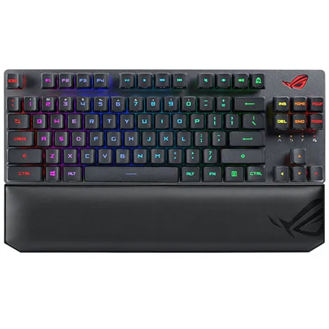 ROG Strix Scope RX TKL Wireless Deluxe 赤軸・英語配列 STRIX/SCOPE/RX/TKL/WL/RD/DLX ブラック