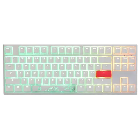 One 2 Pure White RGB TKL 静音赤軸・英語配列 ホワイト