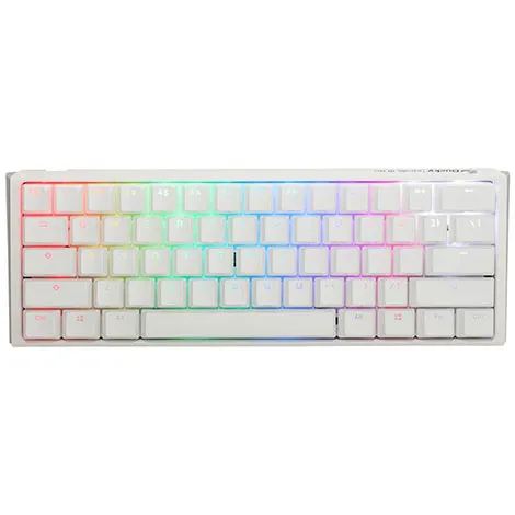 One 3 Classic Mini 60％ Cherry RGB シルバー軸・英語配列 ピュアホワイト 