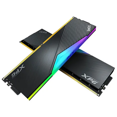 XPG LANCER RGB DDR5-5200 AX5U5200C3816G-DCLARBK (DIMM DDR5 /16GB /2枚) ブラック