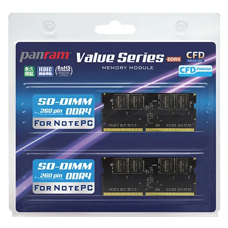 Panram W4N2133PS-8G (SO-DIMM DDR4 /16GB /2枚)