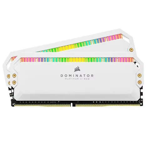 DOMINATOR PLATINUM RGB CMT32GX4M2C3200C16W (DIMM DDR4 /16GB /2枚) ホワイト