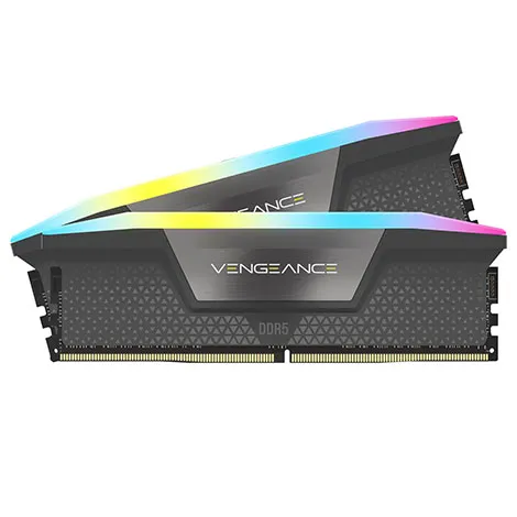 VENGEANCE RGB DDR5 5600MT/s C36 CMH32GX5M2B5600Z36 (DIMM DDR5 /16GB /2枚) クールグレー