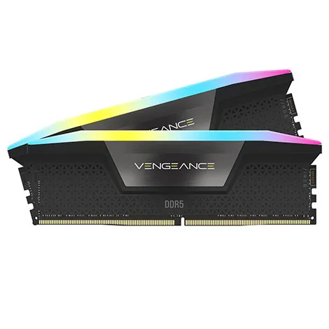 VENGEANCE RGB DDR5 CMH32GX5M2B5600C36 (DIMM DDR5 /16GB /2枚) ブラック