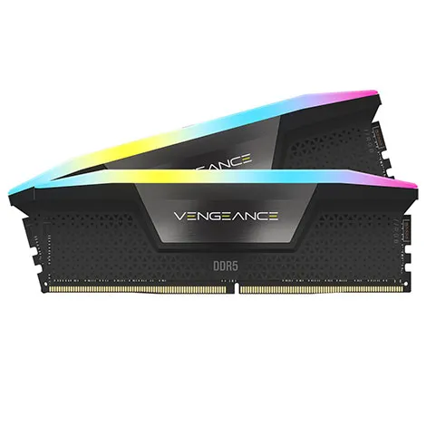 VENGEANCE RGB DDR5 CMH32GX5M2B5600C40 (DIMM DDR5 /16GB /2枚) ブラック