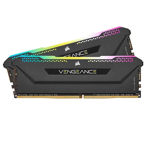 VENGEANCE RGB PRO SL CMH64GX4M2D3600C18 (DIMM DDR4 /32GB /2枚) ブラック