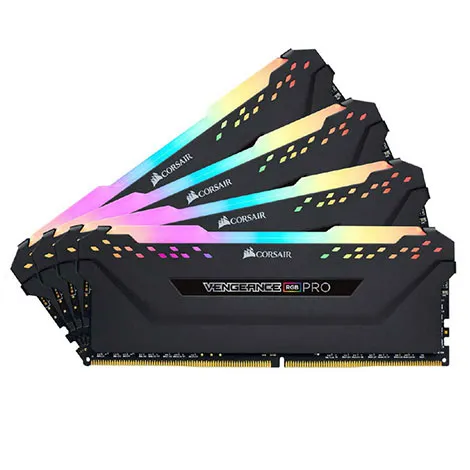 VENGEANCE RGB PRO CMW64GX4M4A2666C16 (DIMM DDR4 /16GB /4枚) ブラック