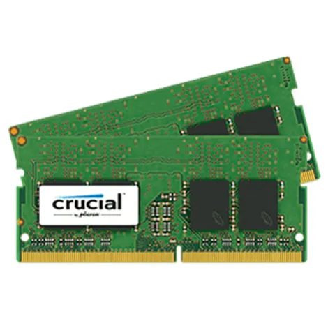 32GB 16GBx2枚DDR4 2400MT/s PC4-19200CL17 SODIMM 260pin CT2K16G4SFD824A