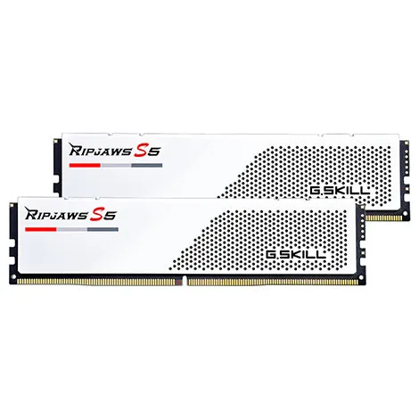 Ripjaws S5 F5-6000J3040F16GX2-RS5W (DIMM DDR5 /16GB /2枚) ホワイト