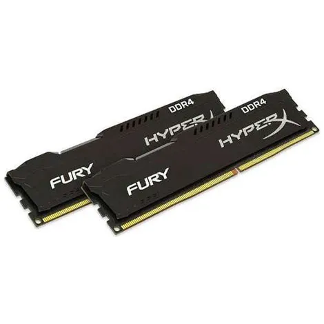 16GB 2133MHz DDR4 CL14 DIMM Kit of 2 HyperX FURY Black HX421C14FB2K2/16