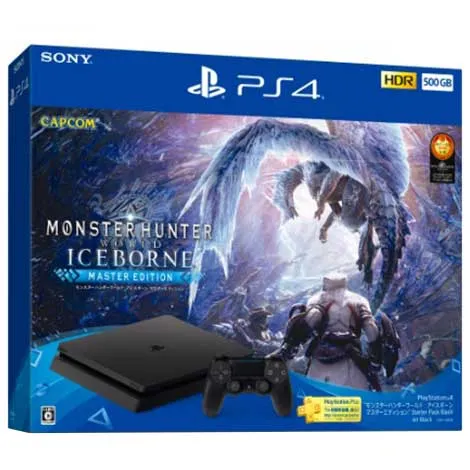 PlayStation4 モンスターハンターワールド：アイスボーン マスターエディション Starter Pack BlackCUHJ-10030