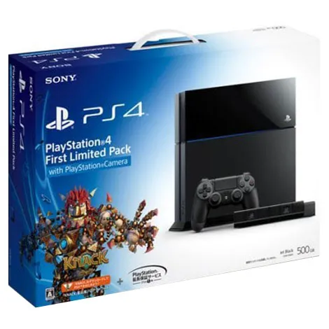 PlayStation4 500GB ジェットブラック First Limited Pack with PlayStation Camera CUHJ-10001