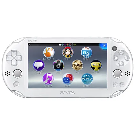 PlayStation Vita本体 Wi-Fiモデル ホワイト PCH-2000ZA12