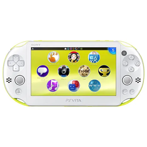 PlayStation Vita本体 Wi-Fiモデル ライムグリーン/ホワイト PCH-2000ZA13