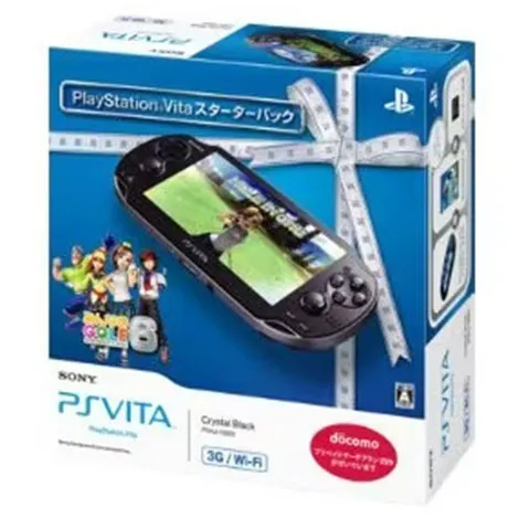 PlayStation Vita本体 3G/Wi-Fiモデル みんなのGOLF6同梱版 スターターパック PCHJ-10003