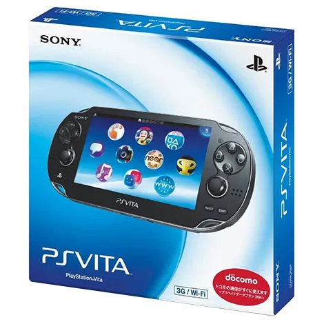 PlayStation Vita本体 3G/Wi-Fiモデル クリスタル・ブラック PCH-1100AB01