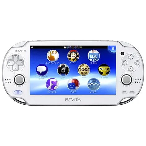 PlayStation Vita本体 3G/Wi-Fiモデル クリスタル・ホワイト PCH-1100AB02