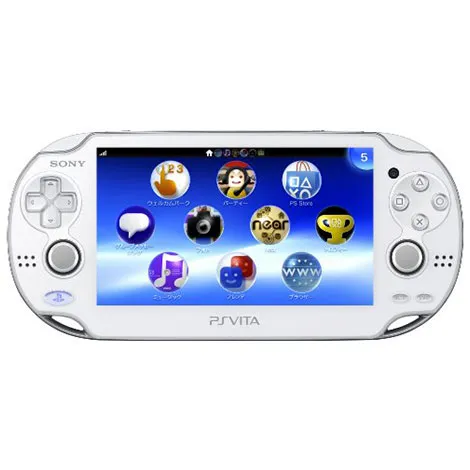 PlayStation Vita本体 Wi-Fiモデル クリスタル・ホワイト PCH-1000ZA02