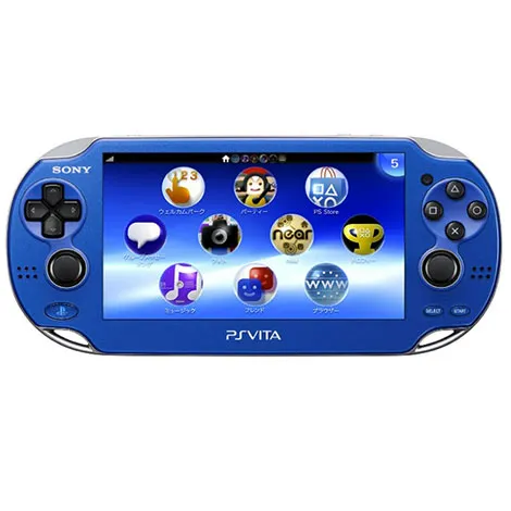 PlayStation Vita本体 Wi-Fiモデル サファイアブルー PCH-1000ZA04