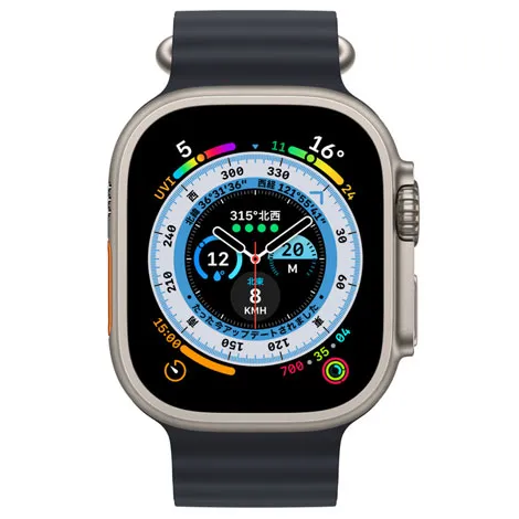 Apple Watch Ultra 49mm GPS+Cellular チタニウムケース/オーシャンバンド