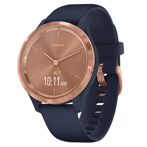 vivomove 3S Navy / Rose Gold 010-02238-73