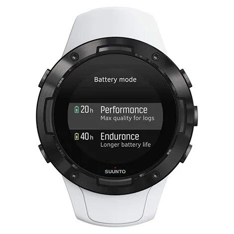 SUUNTO 5 WHITE BLACK ホワイトブラック SS050446000