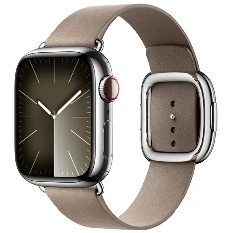 Apple Watch Series 9 41mm GPS+Cellular ステンレススチール/モダンバックル