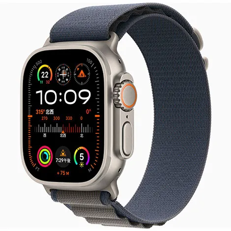 Apple Watch Ultra 2 49mm GPS + Cellular チタニウムケース/アルパインループ