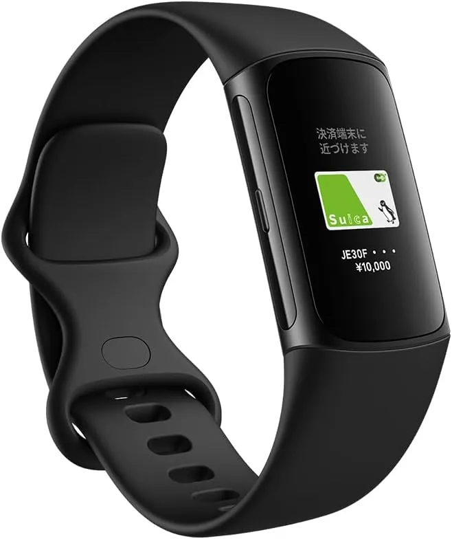 Fitbit Charge 6 GA05183-AP オブシディアン/ブラックアルミニウム