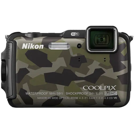 COOLPIX AW120 カムフラージュグリーン