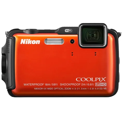 COOLPIX AW120 サンシャインオレンジ