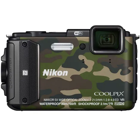 COOLPIX AW130 カムフラージュグリーン