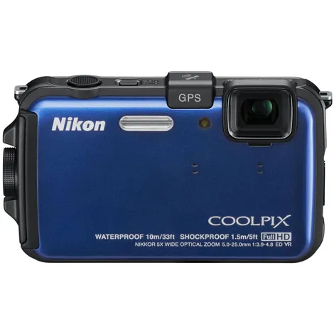 COOLPIX AW100 オーシャンブルー