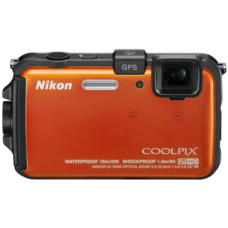 COOLPIX AW100 サンシャインオレンジ