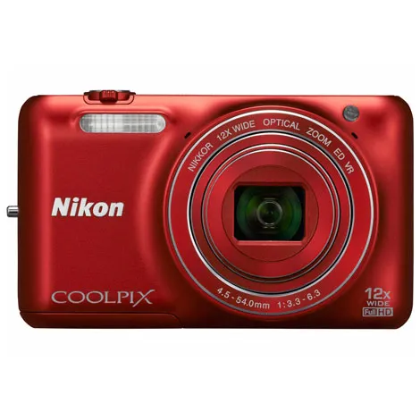 COOLPIX S6600 ラズベリーレッド