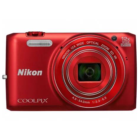 COOLPIX S6800 ラズベリーレッド