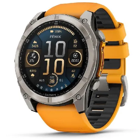 fenix 8 Sapphire AMOLED 51mm 010-02905-50 Ti/Orange