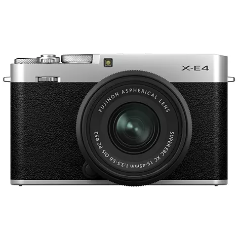 FUJIFILM X-E4 レンズキット シルバー