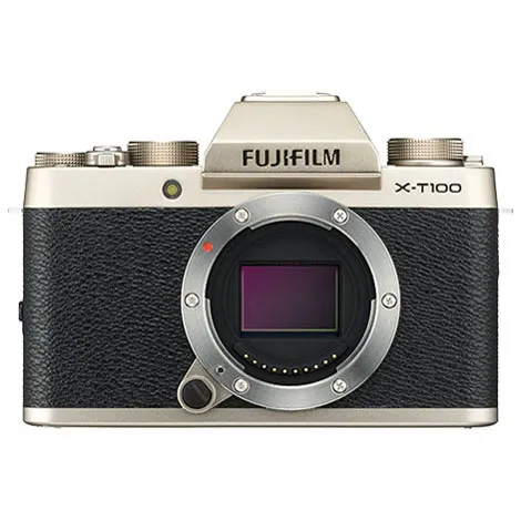 FUJIFILM X-T100 ボディ シャンパンゴールド