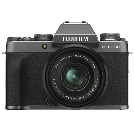 FUJIFILM X-T200 ダブルズームレンズキット ダークシルバー