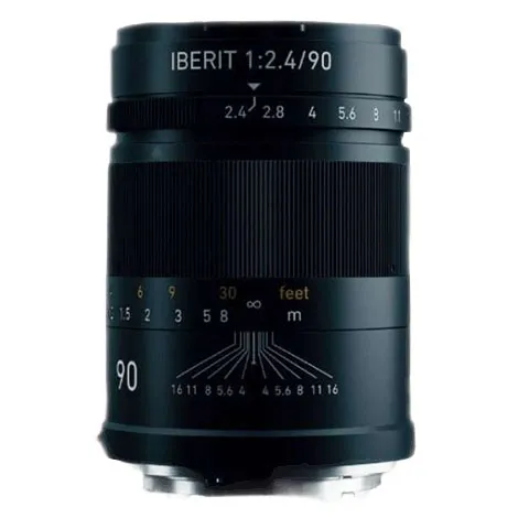 IBERIT 90mm f/2.4 ブラック フジフイルム用