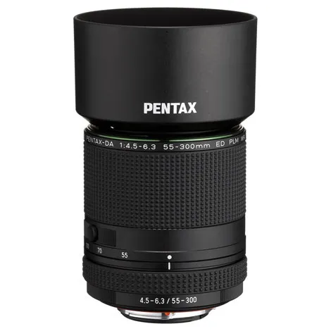 HD PENTAX-DA 55-300mm F4.5-6.3ED PLM WR RE