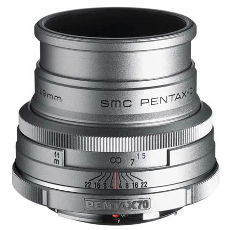 smc PENTAX-DA 70mm F2.4 Limited Silver
