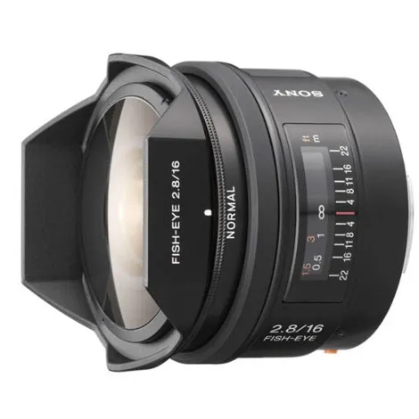 16mm F2.8 Fisheye SAL16F28